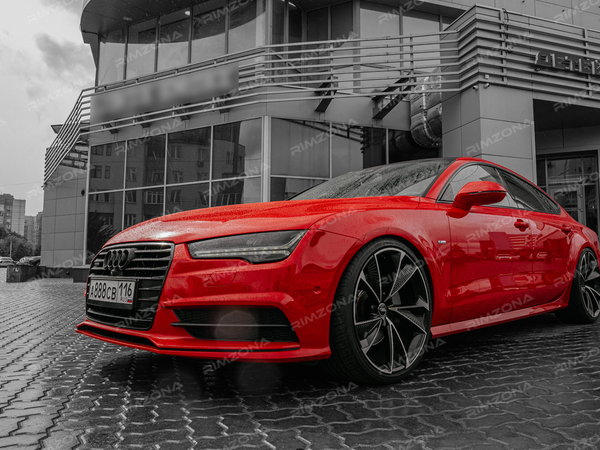 AUDI A7 на стильных литых дисках RS7 style R21 - Фото № 3