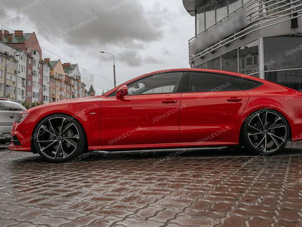 AUDI A7 на стильных литых дисках RS7 style R21 - Фото № 2