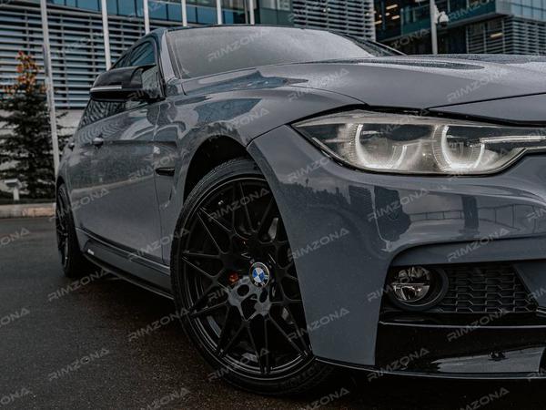 BMW F30 НА ЛИТЫХ ДИСКАХ В СТИЛЕ BMW 666 Style R19 - Фото № 3
