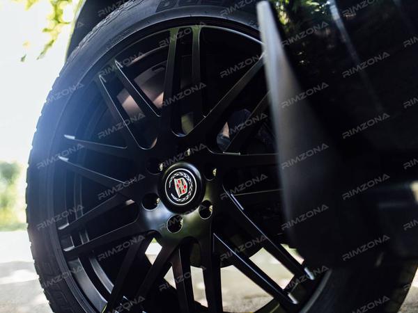 Cadillac Escalade на кованых дисках в стиле Brabus Monoblock F - Фото № 4