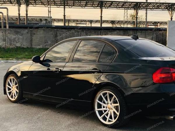 BMW 3 E90 на литых дисках в стиле VOSSEN CVT "18" - Фото № 1