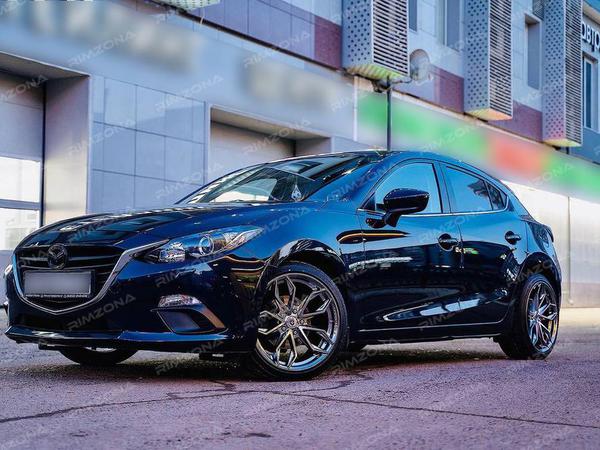 Mazda 3 на литых дисках HRE P201 R18 - Фото № 1