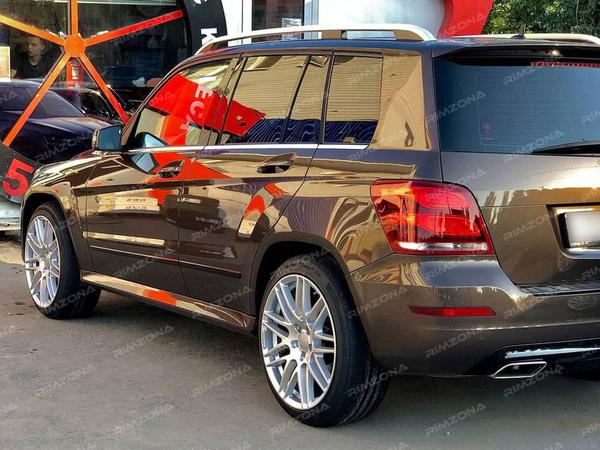 Mercedes GLK на литых дисках в стиле Brabus Monoblok F R20 - Фото № 1