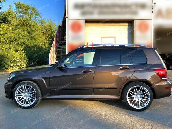 Mercedes GLK на литых дисках в стиле Brabus Monoblok F R20 - Фото № 4