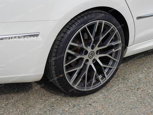 Volkswagen Passat CC на литых дисках Audi R8 style R19 - Фото № 3