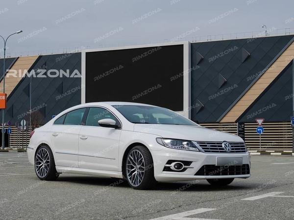 Volkswagen Passat CC на литых дисках Audi R8 style R19 - Фото № 1