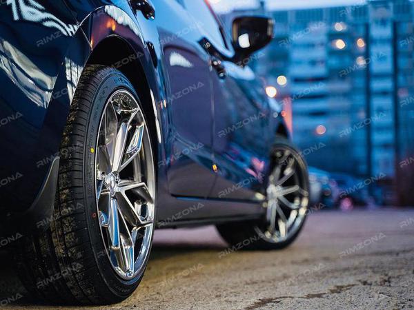 Mazda 3 на литых дисках HRE P201 R18 - Фото № 5