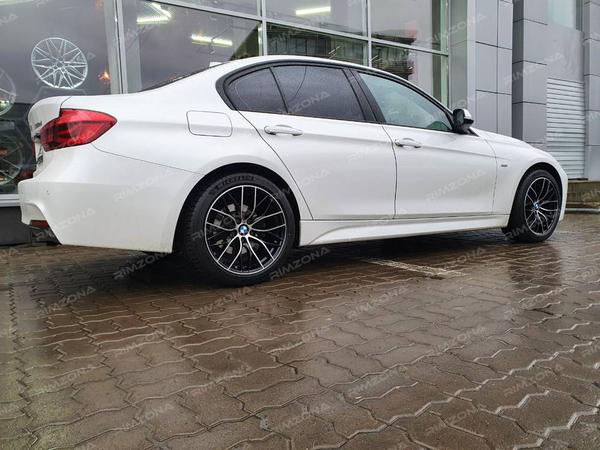 BMW 3 на литых дисках в стиле BMW 405 STYLE R18 - Фото № 4