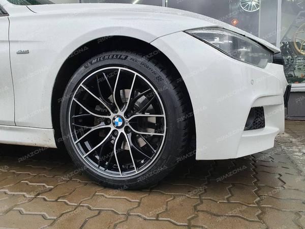BMW 3 на литых дисках в стиле BMW 405 STYLE R18 - Фото № 2
