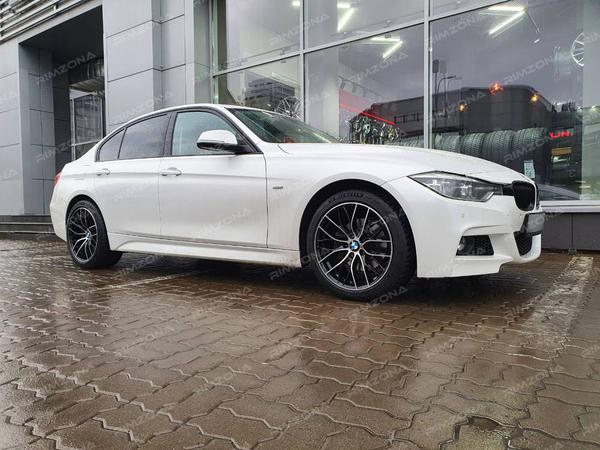 BMW 3 на литых дисках в стиле BMW 405 STYLE R18 - Фото № 1