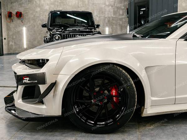 Chevrolet Camaro ZL1 на двухсоставных кованых дисках R20 - Фото № 2