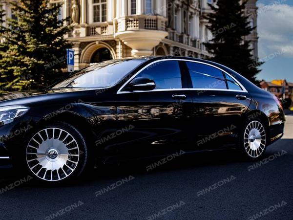 MERCEDES S-Klasse на литых дисках В СТИЛЕ MAYBACH W222 R19 - Фото № 1