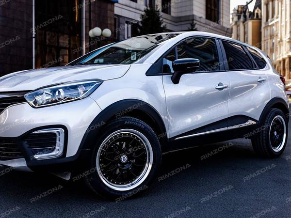 Renault Kaptur на литых дисках Sakura Wheels YA107 R18 - Фото № 1