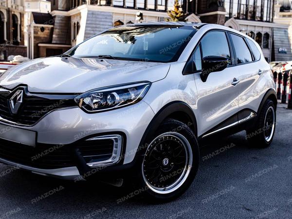 Renault Kaptur на литых дисках Sakura Wheels YA107 R18 - Фото № 2