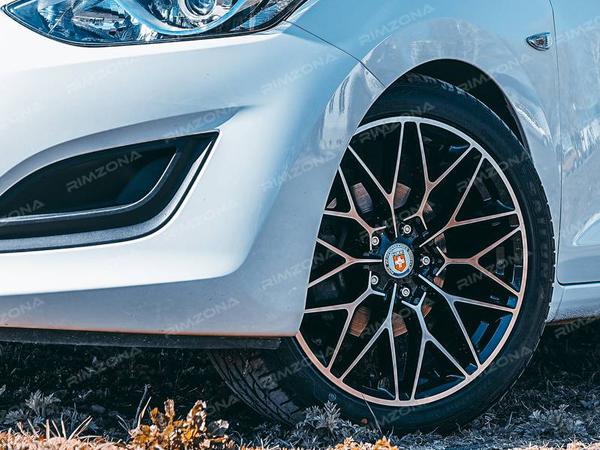 Hyundai i30 на литых дисках HRE P200 R18 - Фото № 3