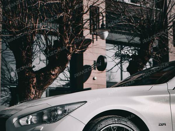 Infiniti q50 на литых дисках HRE ff10 R19 - Фото № 3