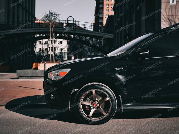 MITSUBISHI ASX на литых дисках WORK T5R R18 - Фото № 4