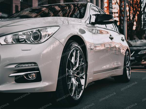 Infiniti q50 на литых дисках HRE ff10 R19 - Фото № 2