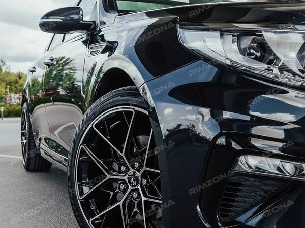 KIA Optima на литых дисках HRE FF10 R19 - Фото № 4