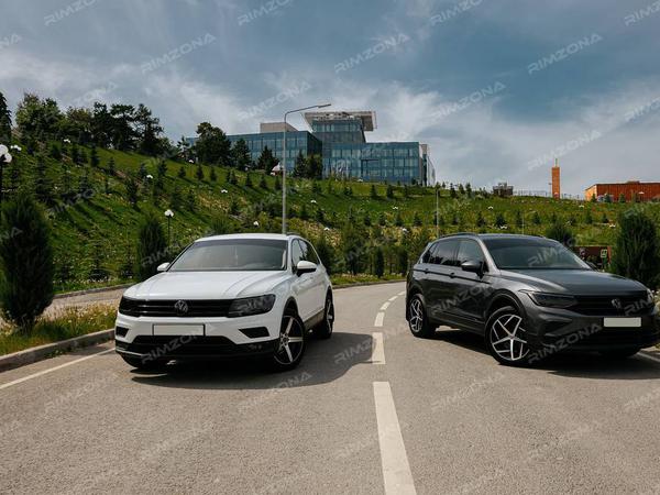 Volkswagen Tiguan на литых дисках LS 424 LS R19 - Фото № 6
