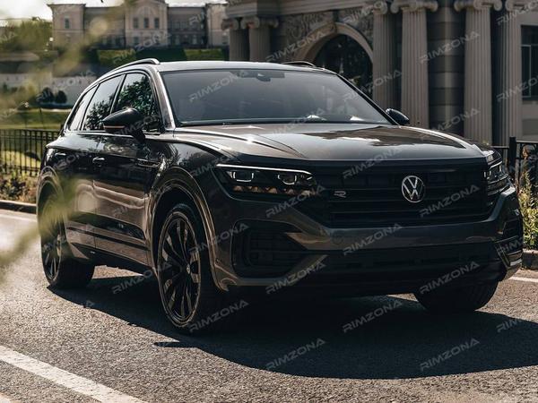Volkswagen Touareg на кованых дисках в стиле Tiguan R-line R21 - Фото № 2