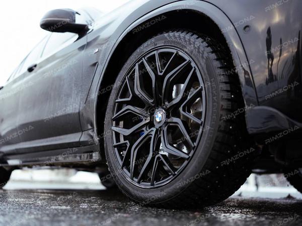 BMW X3 НА КОВАНЫХ КАСТОМНЫХ ДИСКАХ RZ FORGED RZ03 R21 - Фото № 2
