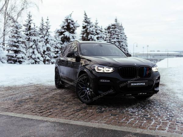 BMW X3 НА КОВАНЫХ КАСТОМНЫХ ДИСКАХ RZ FORGED RZ03 R21 - Фото № 1