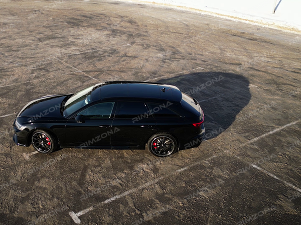 AUDI A6 AVANT НА КОВАНЫХ ДИСКАХ В СТИЛЕ ABT GR R20 - Фото № 5