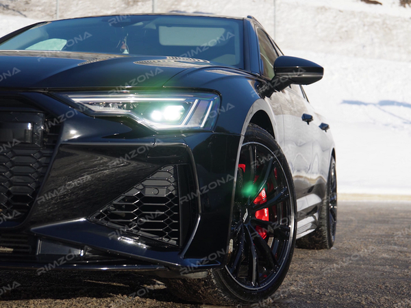 AUDI A6 AVANT НА КОВАНЫХ ДИСКАХ В СТИЛЕ ABT GR R20 - Фото № 2