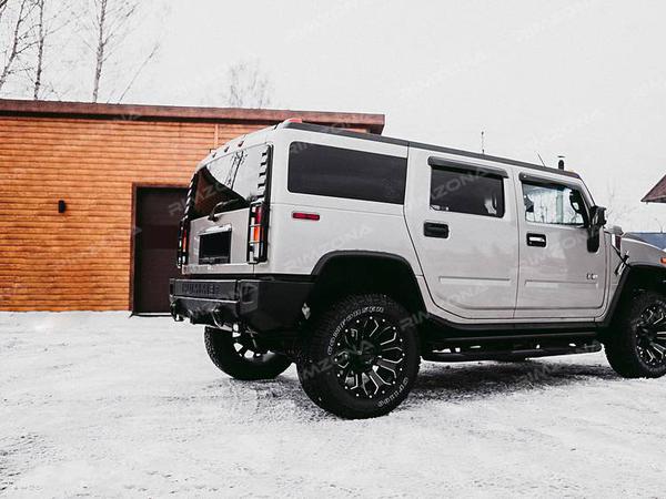 Hummer H2 НА ЛИТЫХ ДИСКАХ FUEL ASSAULT R20 - Фото № 8