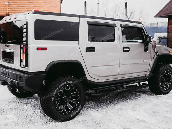 Hummer H2 НА ЛИТЫХ ДИСКАХ FUEL ASSAULT R20 - Фото № 5