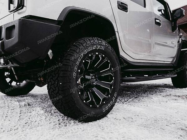 Hummer H2 НА ЛИТЫХ ДИСКАХ FUEL ASSAULT R20 - Фото № 6