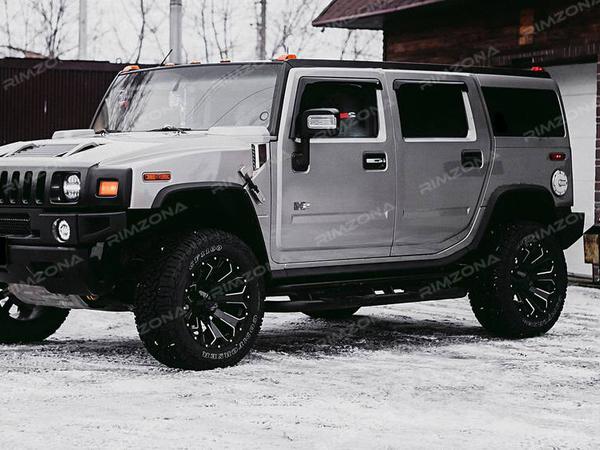 Hummer H2 НА ЛИТЫХ ДИСКАХ FUEL ASSAULT R20 - Фото № 9