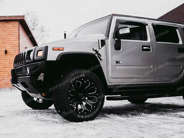 Hummer H2 НА ЛИТЫХ ДИСКАХ FUEL ASSAULT R20 - Фото № 2