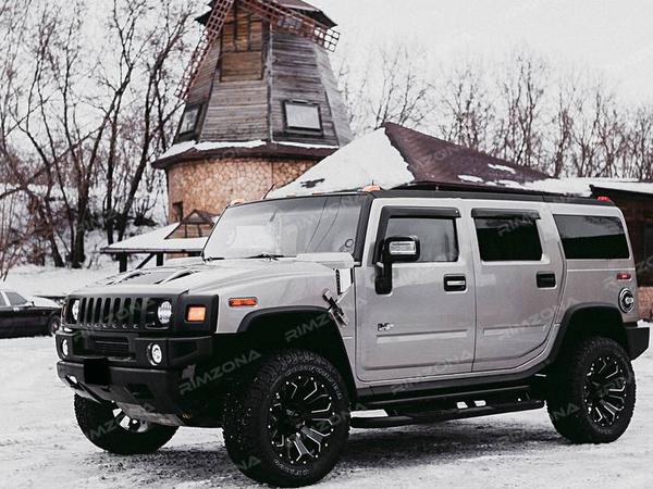 Hummer H2 НА ЛИТЫХ ДИСКАХ FUEL ASSAULT R20 - Фото № 1