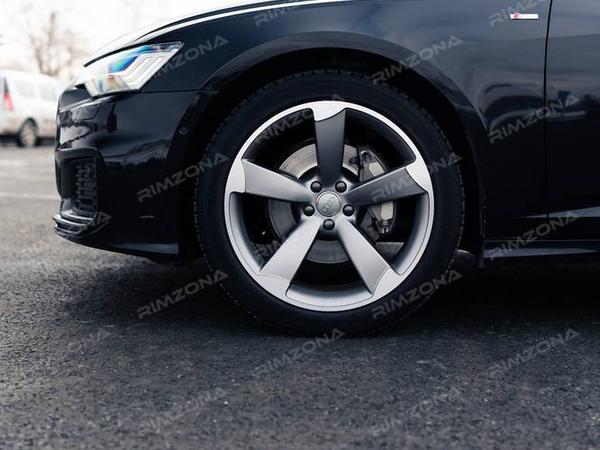 AUDI A6 НА  ДИСКАХ В СТИЛЕ AUDI ROTOR R20 - Фото № 5
