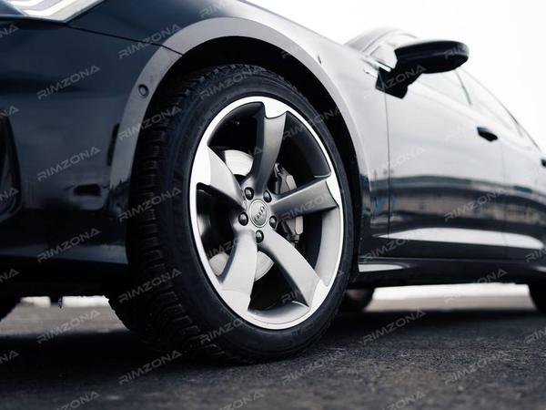 AUDI A6 НА  ДИСКАХ В СТИЛЕ AUDI ROTOR R20 - Фото № 3