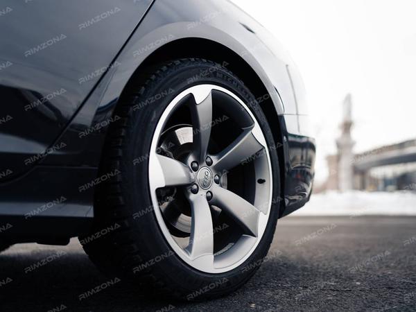 AUDI A6 НА  ДИСКАХ В СТИЛЕ AUDI ROTOR R20 - Фото № 7