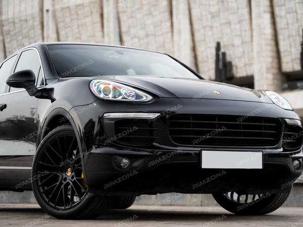 PORSCHE CAYENNE НА ЛИТЫХ ДИСКАХ В СТИЛЕ PORSCHE RS SPYDER R20 - Фото № 5