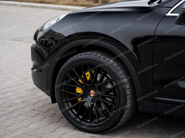 PORSCHE CAYENNE НА ЛИТЫХ ДИСКАХ В СТИЛЕ PORSCHE RS SPYDER R20 - Фото № 9