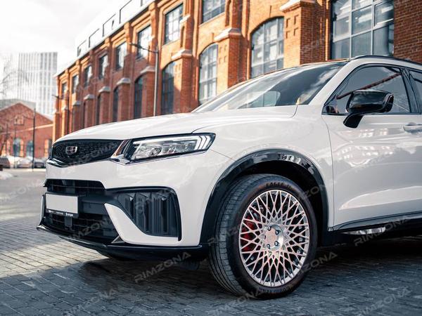 GEELY TUGELLA НА КОВАНЫХ ДИСКАХ В СТИЛЕ HRE 501 R20 - Фото № 2