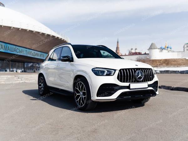 MERCEDES GLE НА КОВАНЫХ ДИСКАХ В СТИЛЕ MERCEDES AMG 7 Y SPOKE R21 - Фото № 1