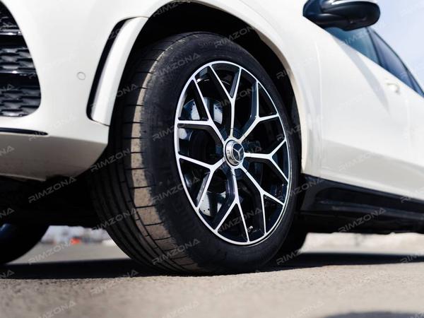MERCEDES GLE НА КОВАНЫХ ДИСКАХ В СТИЛЕ MERCEDES AMG 7 Y SPOKE R21 - Фото № 2