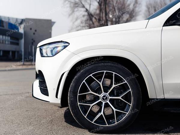 MERCEDES GLE НА КОВАНЫХ ДИСКАХ В СТИЛЕ MERCEDES AMG 7 Y SPOKE R21 - Фото № 6