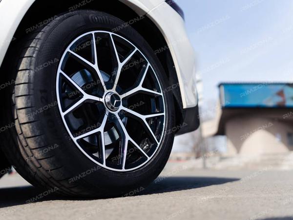MERCEDES GLE НА КОВАНЫХ ДИСКАХ В СТИЛЕ MERCEDES AMG 7 Y SPOKE R21 - Фото № 5
