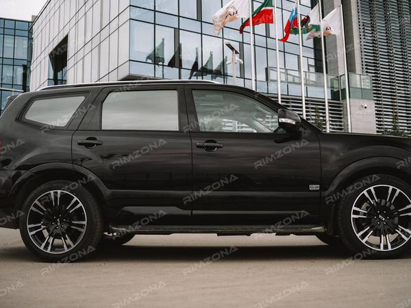 Kia Mohave на кованых дисках 706 STYLE AGRESSOR R21 - Фото № 4