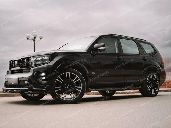 Kia Mohave на кованых дисках 706 STYLE AGRESSOR R21 - Фото № 1