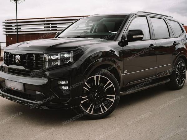 Kia Mohave на кованых дисках 706 STYLE AGRESSOR R21 - Фото № 2