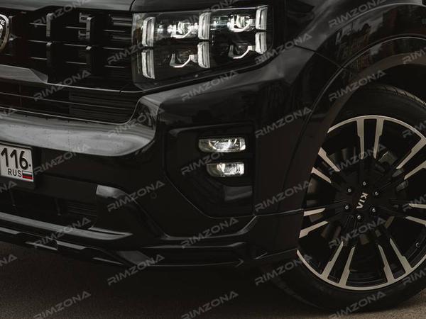 Kia Mohave на кованых дисках 706 STYLE AGRESSOR R21 - Фото № 3