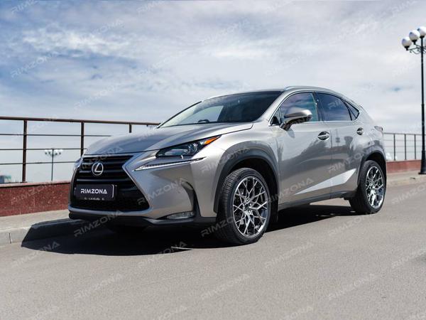 Lexus nx на литых дисках в стиле hre ff10 R20 - Фото № 1
